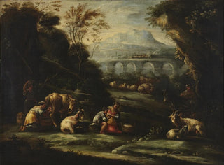 Landscape Painting - Philipp Peter Roos — artwork view