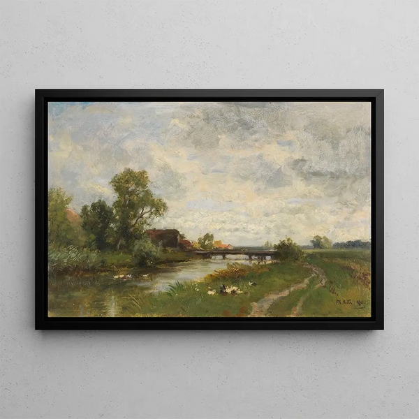 Sur l'Amper - Philipp Röth — framed artwork on a wall