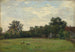 Prairie de village avec fermes sous les arbres - Philipp Röth — artwork view