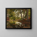 Pond near Bernried - Philipp Röth — framed artwork on a wall