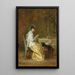 Tea in the Garden - Philipp Rumpf — framed artwork on a wall