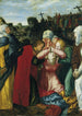 La Vierge Marie et les pleureuses à la Crucifixion - Philipp Uffenbach — artwork view