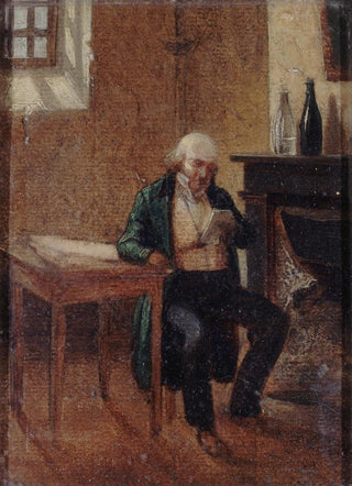 PhilippeAuguste Jeanron - Portrait de PierreJean Branger 17801857 dans sa cellule de SaintePlagie.webp