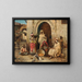 The Orange Seller - Philippe Pavy — framed artwork on a wall