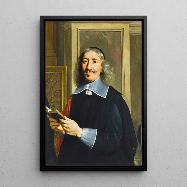 A Chevin of Paris - Philippe de Champaigne — framed artwork on a wall