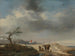 Landscape of Dunes with Figures - Philips Wouwerman — artwork view