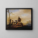 Stop of the Athletes - Philips Wouwerman — framed artwork on a wall