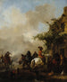 Halt of Horsemen - Philips Wouwerman — artwork view