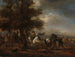 The rearing gray horse - Philips Wouwerman — artwork view