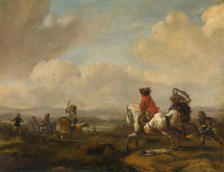 The conduct - Philips Wouwerman — artwork view