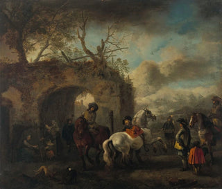 L'École d'équitation - Philips Wouwerman — artwork view