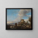 La Chasse au cerf - Philips Wouwerman — framed artwork on a wall