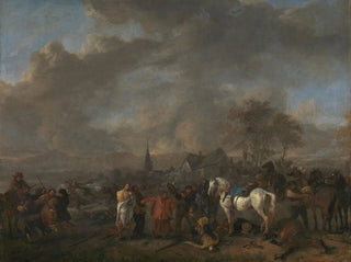 La Victoire des Paysans - Philips Wouwerman — artwork view
