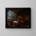 L'écurie - Philips Wouwerman — framed artwork on a wall
