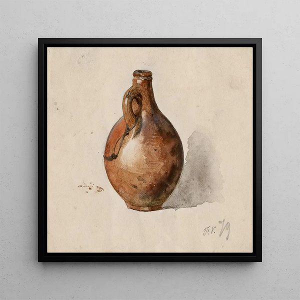Jug - Floris Verster — framed artwork on a wall