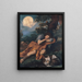 Diane et Endymion - Pier Francesco Mola — framed artwork on a wall