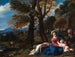 The Flight into Egypt - Pier Francesco Mola — artwork view