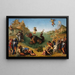 Perseus frees Andromeda - Piero di Cosimo — framed artwork on a wall