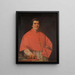 Le Cardinal Thomas Gousset - Pierre-Adhémar Marquant-Vogel — framed artwork on a wall
