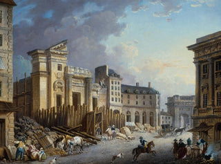 Demolition of the Saint-Barthélemy Church - Pierre-Antoine Demachy — artwork view