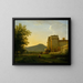 Grotta Ferrata dans les collines albanaises - Pierre-Athanase Chauvin — framed artwork on a wall