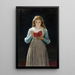 Ophélie - Pierre-Auguste Cot — framed artwork on a wall