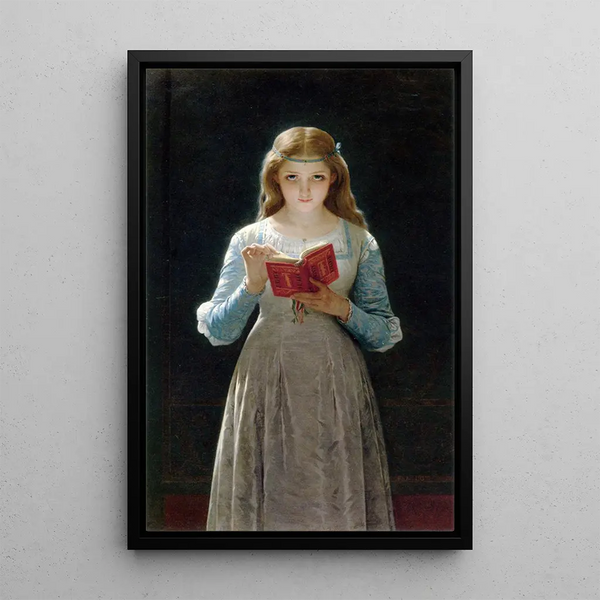 Ophélie - Pierre-Auguste Cot — framed artwork on a wall
