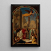 Saint Charles Borromeo's procession during the Milan plague - Pierre-Auguste Pichon — framed artwork on a wall