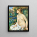 Bathing Man - Pierre-Auguste Renoir — framed artwork on a wall