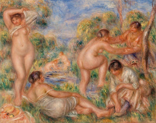 Group of Bathers - Pierre-Auguste Renoir — artwork view