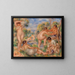 Group of Bathers - Pierre-Auguste Renoir — framed artwork on a wall