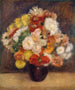 Bouquet of Chrysanthemums - Pierre-Auguste Renoir — artwork view