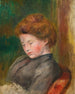 Bust of a Woman - Pierre-Auguste Renoir — artwork view