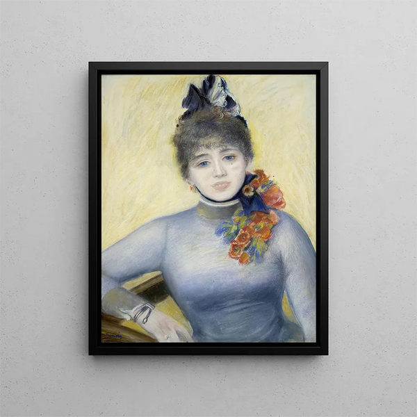 Caroline Rémy - Pierre-Auguste Renoir — framed artwork on a wall