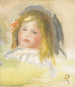 Child with Blonde Hair - Pierre-Auguste Renoir — artwork view