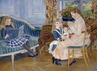 L'Après-midi des enfants à Wargemont - Pierre-Auguste Renoir — artwork view