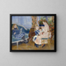 L'Après-midi des enfants à Wargemont - Pierre-Auguste Renoir — framed artwork on a wall