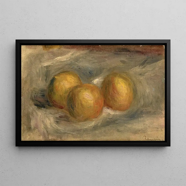 Lemons - Pierre-Auguste Renoir — framed artwork on a wall