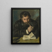 Claude Monet - Pierre-Auguste Renoir — framed artwork on a wall