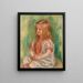 Claude Renoir - Pierre-Auguste Renoir — framed artwork on a wall