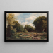 Clairière dans les bois - Pierre-Auguste Renoir — framed artwork on a wall