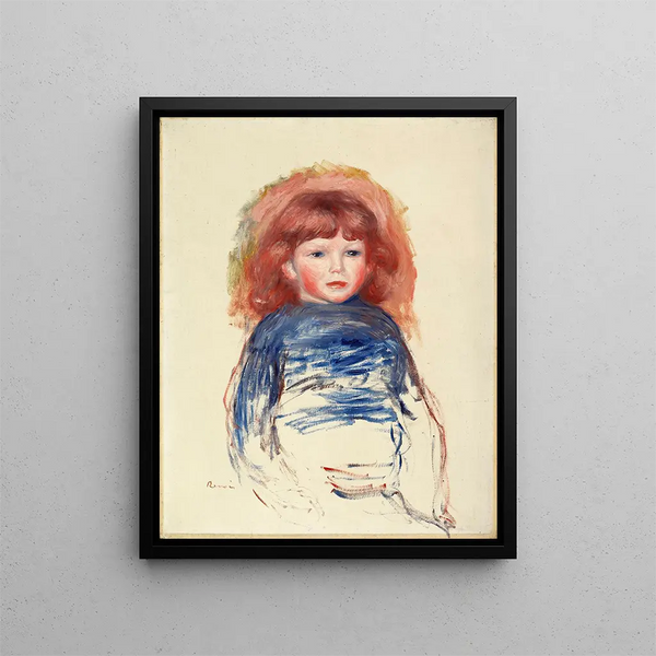 Coco - Pierre-Auguste Renoir — framed artwork on a wall