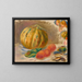 Composition with Melons and Tomatoes - Pierre-Auguste Renoir — framed artwork on a wall