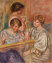 Embroiderers Les Brodeuses - Pierre-Auguste Renoir — artwork view