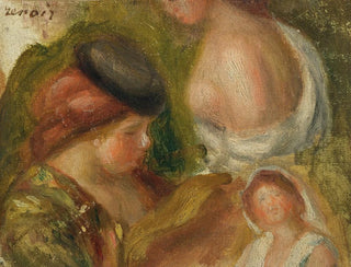 Études de femmes - Pierre-Auguste Renoir — artwork view