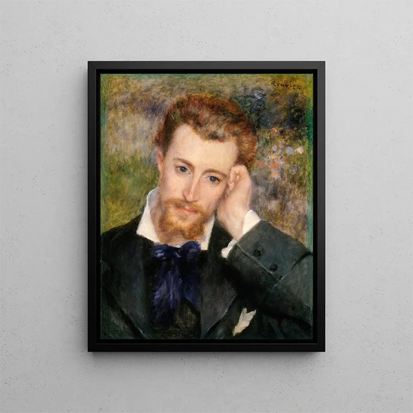 Eugène Murer Hyacinthe-Eugène Meunier 1841-1906 - Pierre-Auguste Renoir — framed artwork on a wall