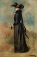 Woman Strolling - Pierre-Auguste Renoir — artwork view
