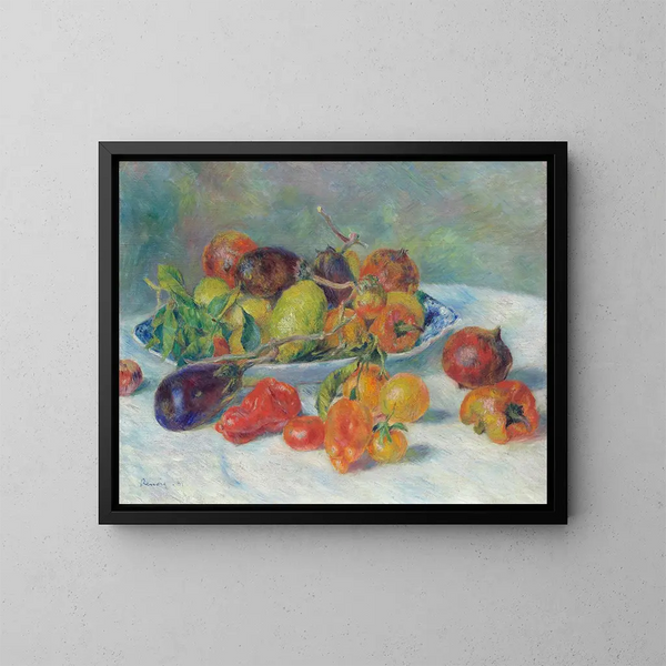Fruits of the Midi - Pierre-Auguste Renoir — framed artwork on a wall