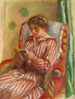 Gabrielle lisant - Pierre-Auguste Renoir — artwork view