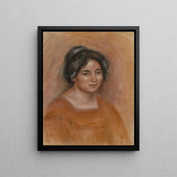 Gabrielle - Pierre-Auguste Renoir — framed artwork on a wall